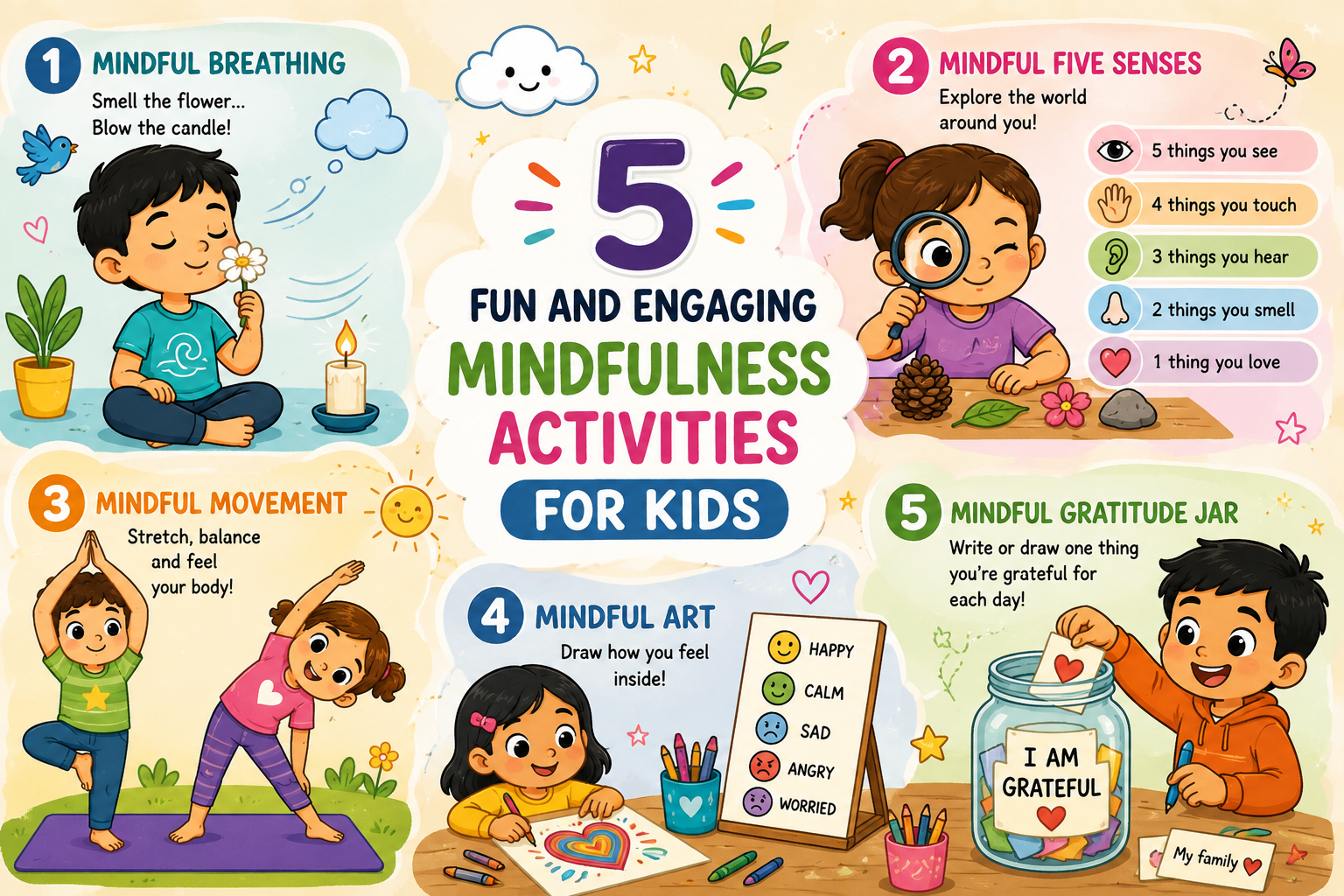 Mindfulness activities for kids