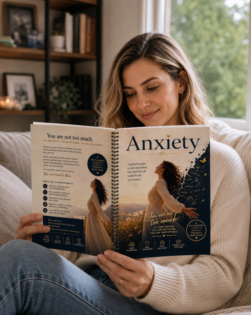 Anxiety: A Visual Workbook anxiety spiral bound workbook