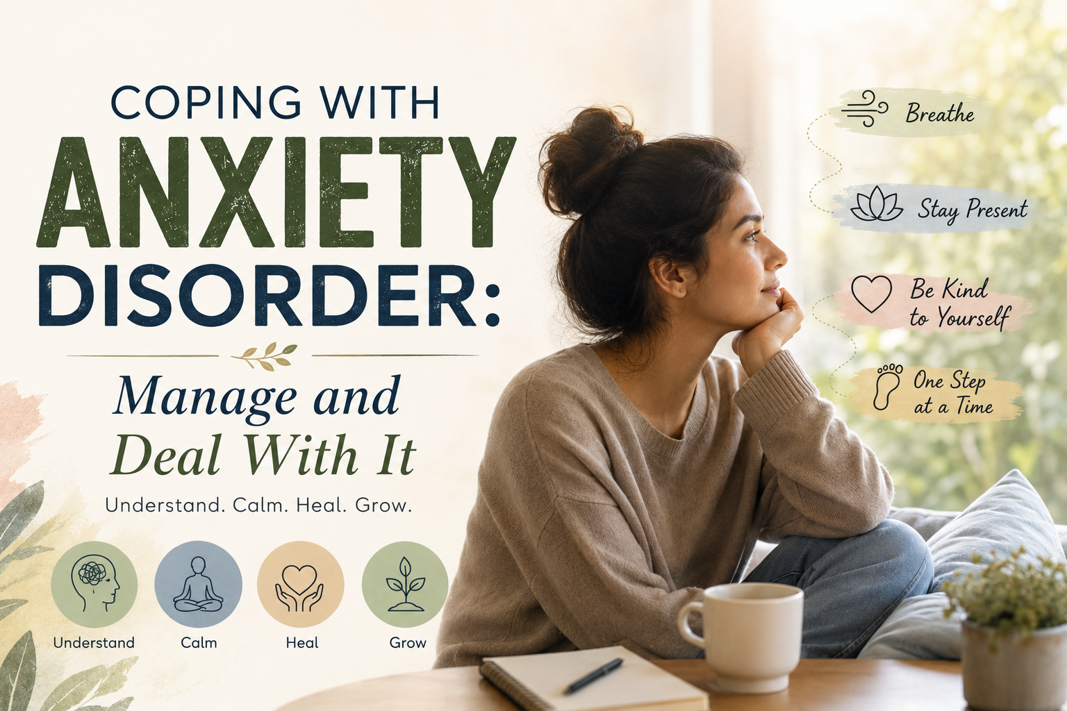 coping with an anxiety disorder manage and deal with it